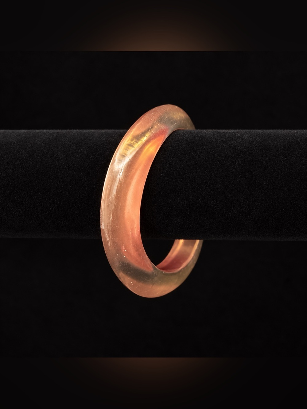 Translucent Acrylic Bangle Bracelet